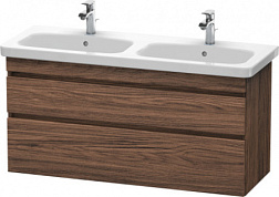 Модуль под раковину DuraStyle 123х44,8х61 см, орех тёмный DS649802121 Duravit