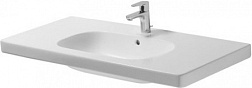 Подвесная раковина D-Code 105х48х18 см, 1 отв. под смес, санфарфор 03421000002 Duravit