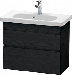 Модуль под раковину DuraStyle 73х36,8х61 см, компакт, дуб чёрный DS649901616 Duravit
