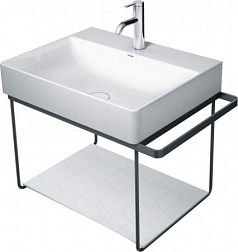 Консоль для раковины DuraSquare 66,5х45х40 см, подвесная, хром 0031021000 Duravit