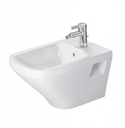 Биде DuraStyle 37х54 см, wondergliss, подвесное, без крышки 22821500001 Duravit