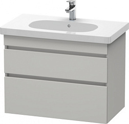 Модуль под раковину DuraStyle 80х45,3х61 см, бетонно-серый матовый DS648400707 Duravit