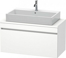 Модуль под раковину DuraStyle 100х47,8х51,2 см, без консоли, белый матовый DS530401818 Duravit
