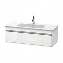 Модуль под раковину Ketho 120х47,5х41 см, белый глянец KT642102222 Duravit