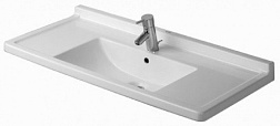 Подвесная раковина Starck 3 105х48,5х19 см, санфарфор 0304100000 Duravit