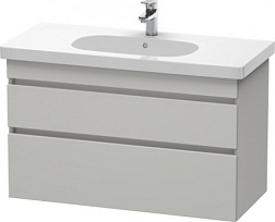 Модуль под раковину DuraStyle 100х45,3х61 см, бетонно-серый матовый DS648500707 Duravit