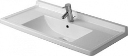 Подвесная раковина Starck 3 85х48,5х19 см, санфарфор 0304800000 Duravit