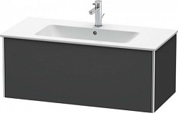 Модуль под раковину XSquare 101х47,8х40 см, графит матовый, система push-to-open XS407304949 Duravit