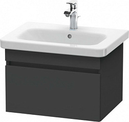Модуль под раковину DuraStyle 58х44,8х39,8 см, графит матовый DS638004949 Duravit