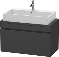 Модуль под раковину DuraStyle 90х47,8х51,2 см, без консоли, графит матовый DS530304949 Duravit