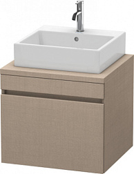 Модуль под раковину DuraStyle 60х54,8х51,2 см, без консоли, лен DS531007575 Duravit