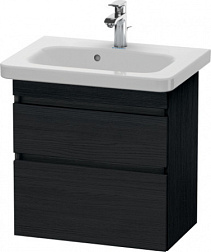 Модуль под раковину DuraStyle 58х36,8х61 см, компакт, дуб чёрный DS647901616 Duravit