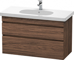 Модуль под раковину DuraStyle 100х45,3х61 см, орех тёмный DS648502121 Duravit