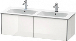 Модуль под раковину XSquare 128х47,8х40 см, белый глянцевый, система push-to-open XS407502222 Duravit