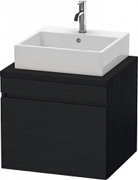 Модуль под раковину DuraStyle 60х54,8х51,2 см, без консоли, дуб чёрный DS531001616 Duravit