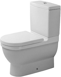 Чаша унитаза-компакта Starck 3 0128090000 Duravit