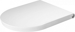 Сиденье для унитаза White Tulip дюропласт, с микролифтом, быстросъемное 0027090000 Duravit