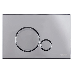 Клавиша смыва DuraSystem круглые кнопки, пластик, механическая WD5010021000/WF5120021010 Duravit