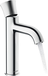 Смеситель для умывальника White Tulip излив 12,5 см, неповоротный излив, без донного клапана WT1020002010 Duravit