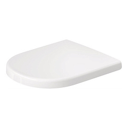 Сиденье для унитаза D-Code дюропласт, с микролифтом 0028490021 Duravit