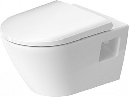 Подвесной унитаз D-Neo 37х54 см, безободковый, без сиденья 2578090000 Duravit