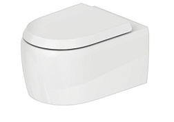 Подвесной унитаз Qatego 39х57 см, с креплением Durafix., безободковый, без сиденья 2556090000 Duravit