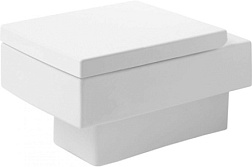 Подвесной унитаз Vero 35,5х54 см, безободковый, без сиденья 2217090000 Duravit