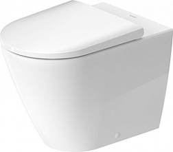 Приставной унитаз D-Neo 37х58 см, безободковый, без сиденья 2003090000 Duravit