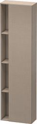 Шкаф-колонна DuraStyle 50х24х180 см, лен, правый, подвесной монтаж DS1248R7575 Duravit