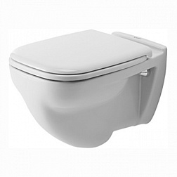 Подвесной унитаз D-Code 35,5х54,5 см, с сиденьем 45351900A1 Duravit