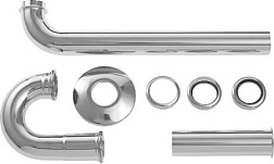 Сифон для раковины латунный, трубный 0050260000 Duravit
