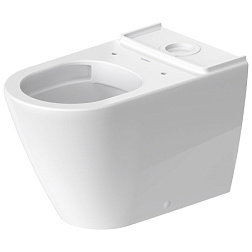 Чаша унитаза-компакта D-Neo с WonderGliss, безободковый 20020900001 Duravit